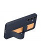 Original Samsung S24 FE Hülle Case Standing Grip Schwarz EF-GS721CNE