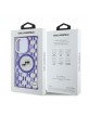 Karl Lagerfeld iPhone 16 Pro Case K & CH Heads MagSafe Monogram Purple