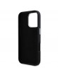 Karl Lagerfeld iPhone 16 Pro Max Case Grained Hotel RSG Black