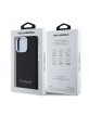 Karl Lagerfeld iPhone 16 Pro Max Case Grained Hotel RSG Black