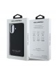 Karl Lagerfeld iPhone 16 Case Grained Hotel RSG Black