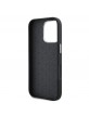 BMW iPhone 16 Pro Max Hülle Case M Kevlar Metal Logo Schwarz