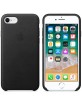 Original Apple iPhone 7 8 SE 2020 SE 2022 Hülle Case Echtleder Schwatz MQH92ZM/A