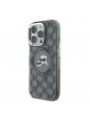 Karl Lagerfeld iPhone 16 Pro Case MagSafe K & CH Head Black