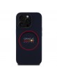 Red Bull iPhone 14 Pro Case MagSafe Silicone Red Ring Navy