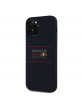 Red Bull iPhone 12 / 12 Pro Case MagSafe Silicone Horizontal Logo Navy