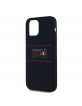 Red Bull iPhone 12 / 12 Pro Case MagSafe Silicone Horizontal Logo Navy