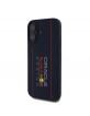 Red Bull iPhone 16 Case MagSafe Silicone Vertical Logo Navy