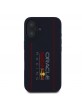 Red Bull iPhone 16 Case MagSafe Silicone Vertical Logo Navy