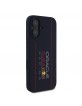 Red Bull iPhone 16 Case MagSafe Silicone Vertical Logo Navy