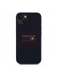 Red Bull iPhone 13 Case MagSafe Silicone Horizontal Logo Navy