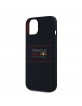 Red Bull iPhone 13 Case MagSafe Silicone Horizontal Logo Navy