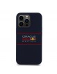 Red Bull iPhone 13 Pro Case MagSafe Silicone Horizontal Logo Navy