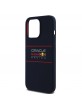 Red Bull iPhone 13 Pro Case MagSafe Silicone Horizontal Logo Navy