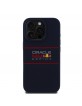 Red Bull iPhone 15 Pro Max Case MagSafe Silicone Horizontal Logo Navy