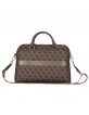 Guess Notebook Laptop 15" Bag Case 4G Triangle Brown