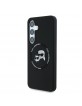 Karl Lagerfeld Samsung S25+ Plus Hülle Case MagSafe Karl Choupette Schwarz