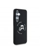 Karl Lagerfeld Samsung S25+ Plus Hülle Case MagSafe Karl Choupette Schwarz