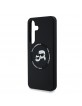 Karl Lagerfeld Samsung S25+ Plus Hülle Case MagSafe Karl Choupette Schwarz