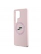 Karl Lagerfeld Samsung S25 Ultra Hülle Case MagSafe Karl Choupette Rosa
