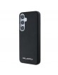 Karl Lagerfeld Samsung S25+ Hülle Case Metal Frame Saffiano Schwarz