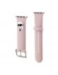 Karl Lagerfeld Apple Watch 42/44/45/46/49 Armband Karl Head NFT Rosa