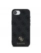 Guess iPhone 16e Case 4G Small Metal Logo MagSafe Grey