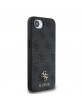 Guess iPhone 16e Case 4G Small Metal Logo MagSafe Grey