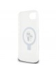 Karl Lagerfeld iPhone 16e Case MagSafe Ringstand Karl Choupette White