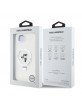 Karl Lagerfeld iPhone 16e Case MagSafe Ringstand Karl Choupette White