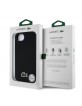 Lacoste iPhone 16e Case MagSafe Iconic Petit Pique Woven Black
