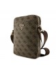 Guess Umhängetasche 4G Triangle Logo 8" Braun