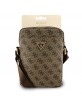 Guess Umhängetasche 4G Triangle Logo 8" Braun