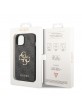 Guess iPhone 14 / 13 Hülle Case 4G Big Metal Logo Grey