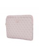 Guess Notebook Laptop Tablet 13" Bag Case 4G Triangle Pink