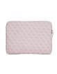 Guess Notebook Laptop Tablet 13" Bag Case 4G Triangle Pink