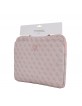Guess Notebook Laptop Tablet 13" Bag Case 4G Triangle Pink