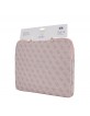 Guess Notebook Laptop Tablet 13" Bag Case 4G Triangle Pink