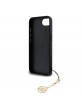 Guess iPhone 16e Case 4G Charm Tone-on-Tone Grey