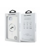 Karl Lagerfeld iPhone 16e Case K&CH Heads Metal Frame MagSafe Transparent