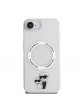 Karl Lagerfeld iPhone 16e Case Karl Choupette MagSafe Transparent