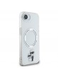 Karl Lagerfeld iPhone 16e Case Karl Choupette MagSafe Transparent