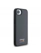 Red Bull iPhone 16e Case Carbon Shiny Logo MagSafe Black