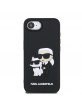 Karl Lagerfeld iPhone 16e Case 3D Rubber Karl Choupette Black