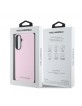 Karl Lagerfeld Samsung A56 Case Saffiano Metal Logo Pink