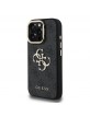 Guess iPhone 16 Pro Case Metal Stand Camera Frame 4G Black