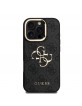 Guess iPhone 16 Pro Case Metal Stand Camera Frame 4G Black