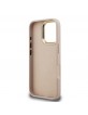 Guess iPhone 16 Pro Case Metal Stand Camera Frame 4G Pink