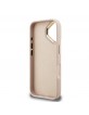 Guess iPhone 16 Case Metal Stand Camera Frame 4G Pink