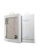 Guess iPhone 16 Case Big 4G Metal Logo Strap Pink